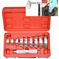 CNWOOAIVE 10 Piezas Juego de Controlador de Carrera y Sello de Cojinete de Rueda Arrancador- Extractor Set Herramientas…